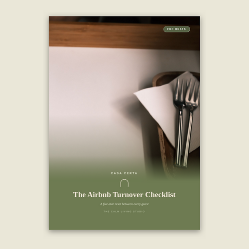 The Airbnb Turnover Checklist™