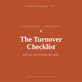 The Airbnb Turnover Checklist™