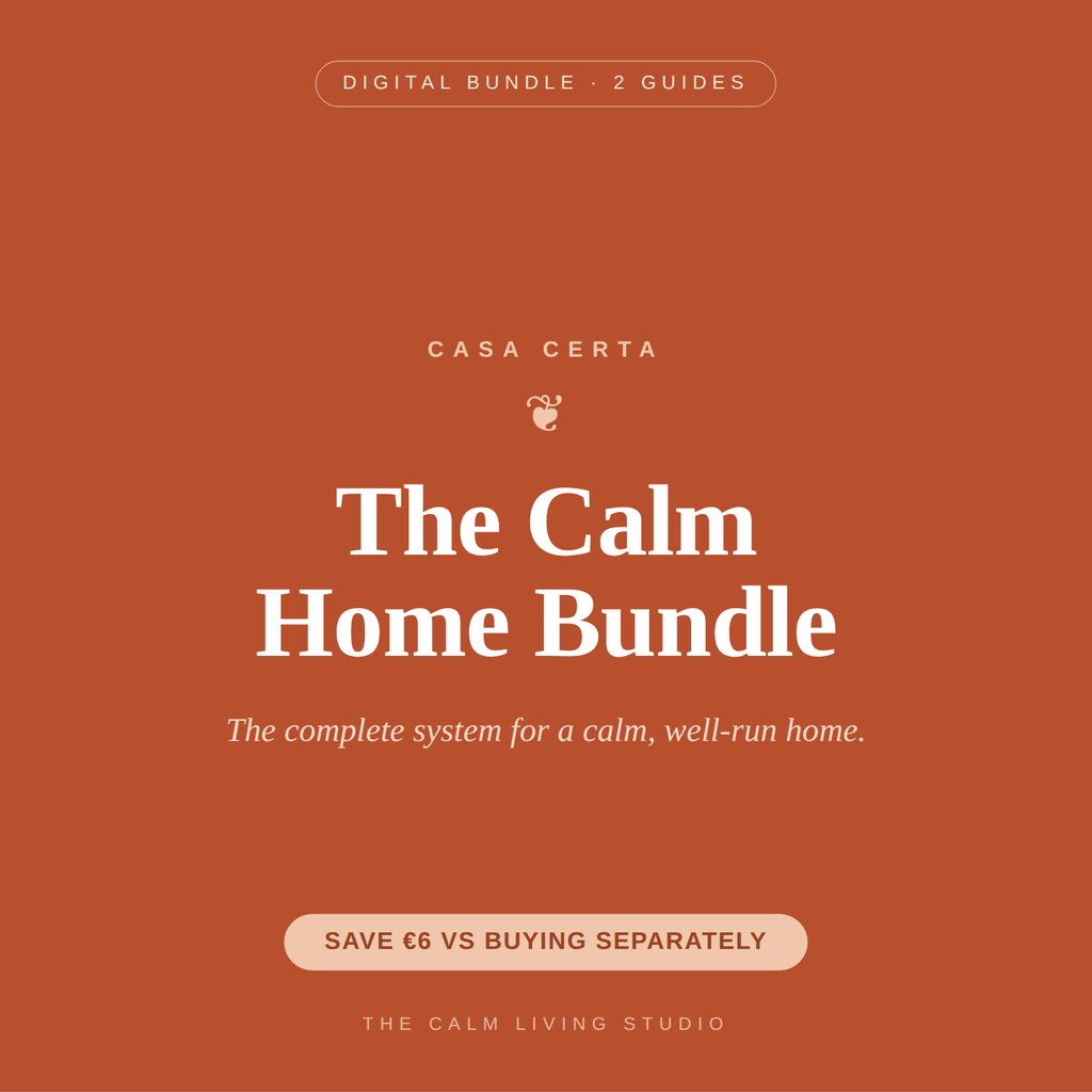 The Calm Home Bundle — Method + Weekly Home Rhythm