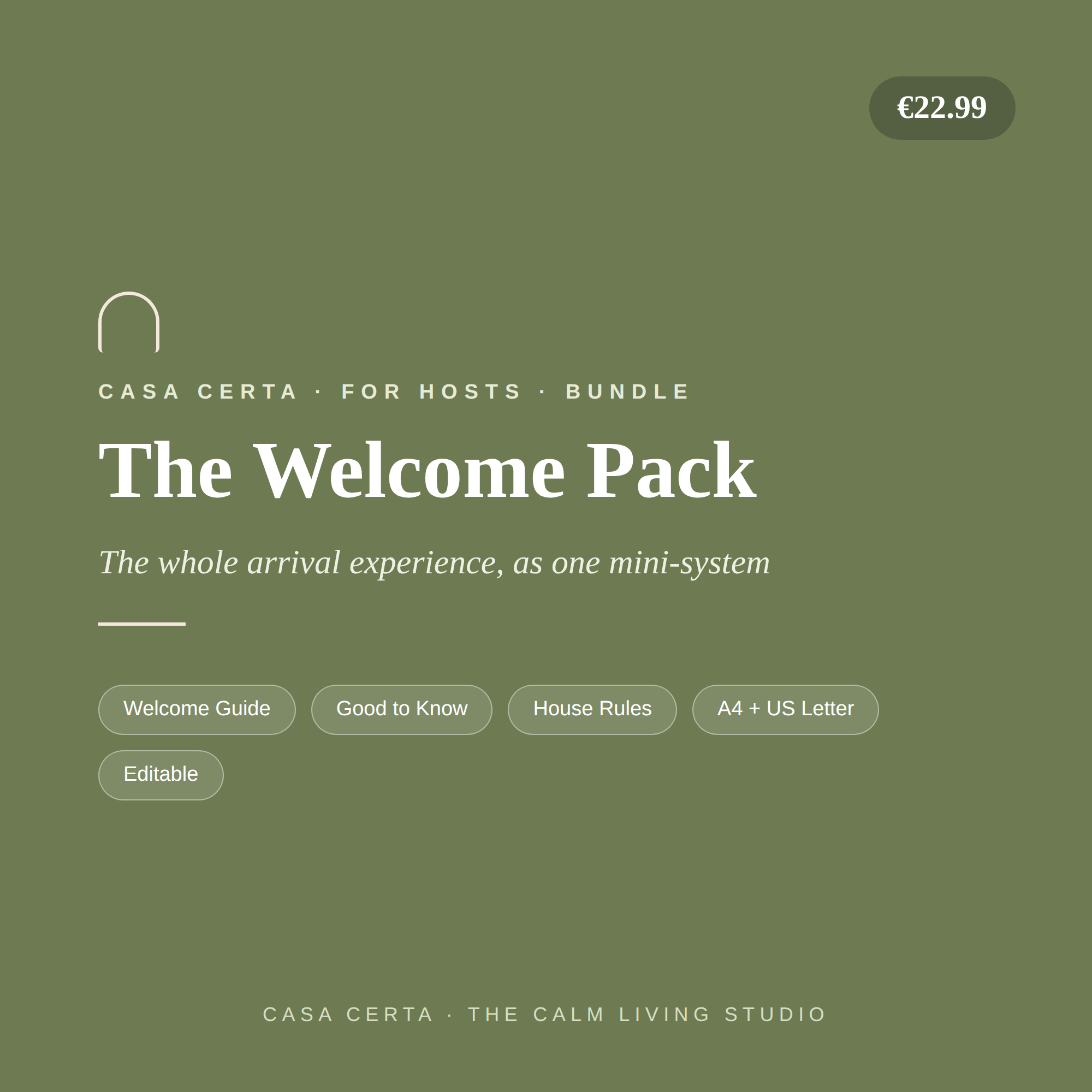 The Airbnb Welcome Pack