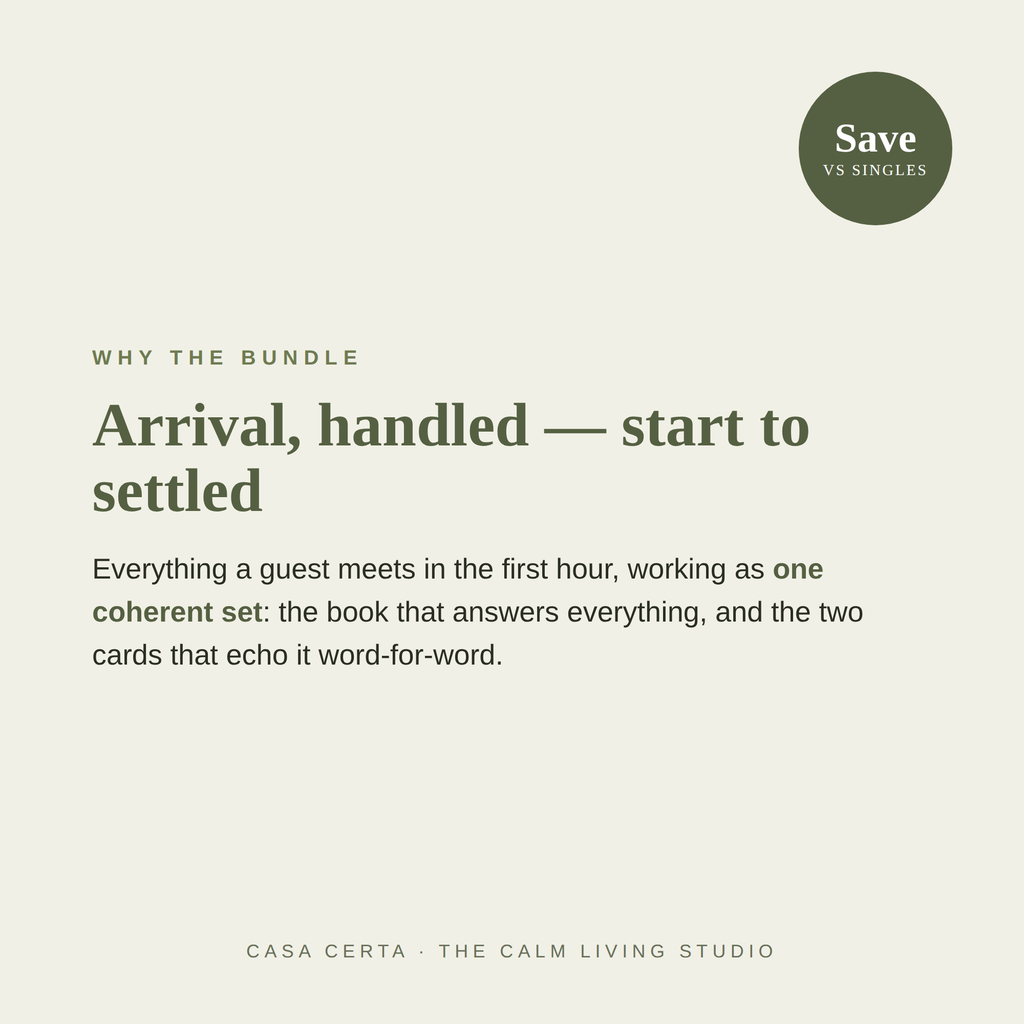 The Airbnb Welcome Pack