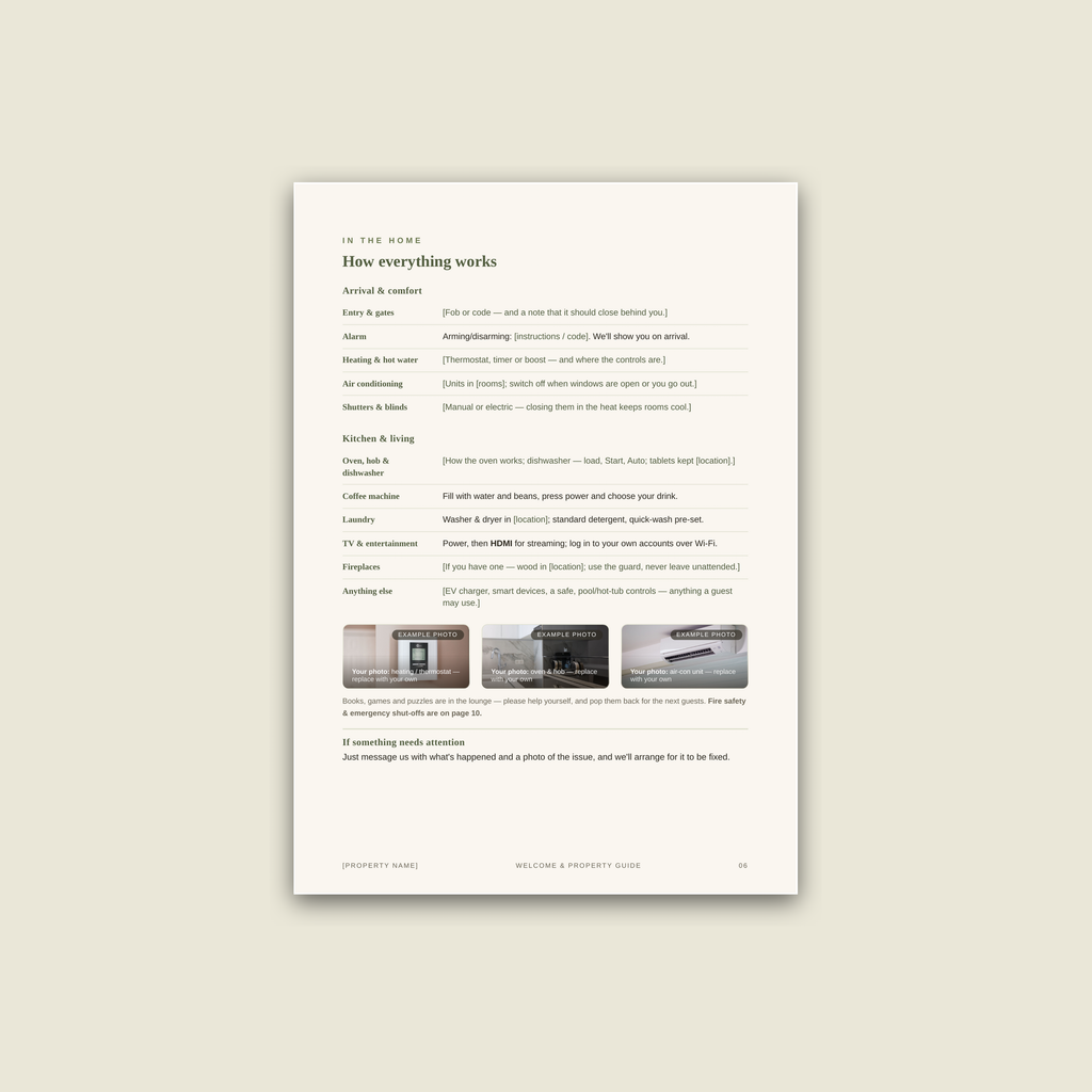 The Airbnb Welcome Pack