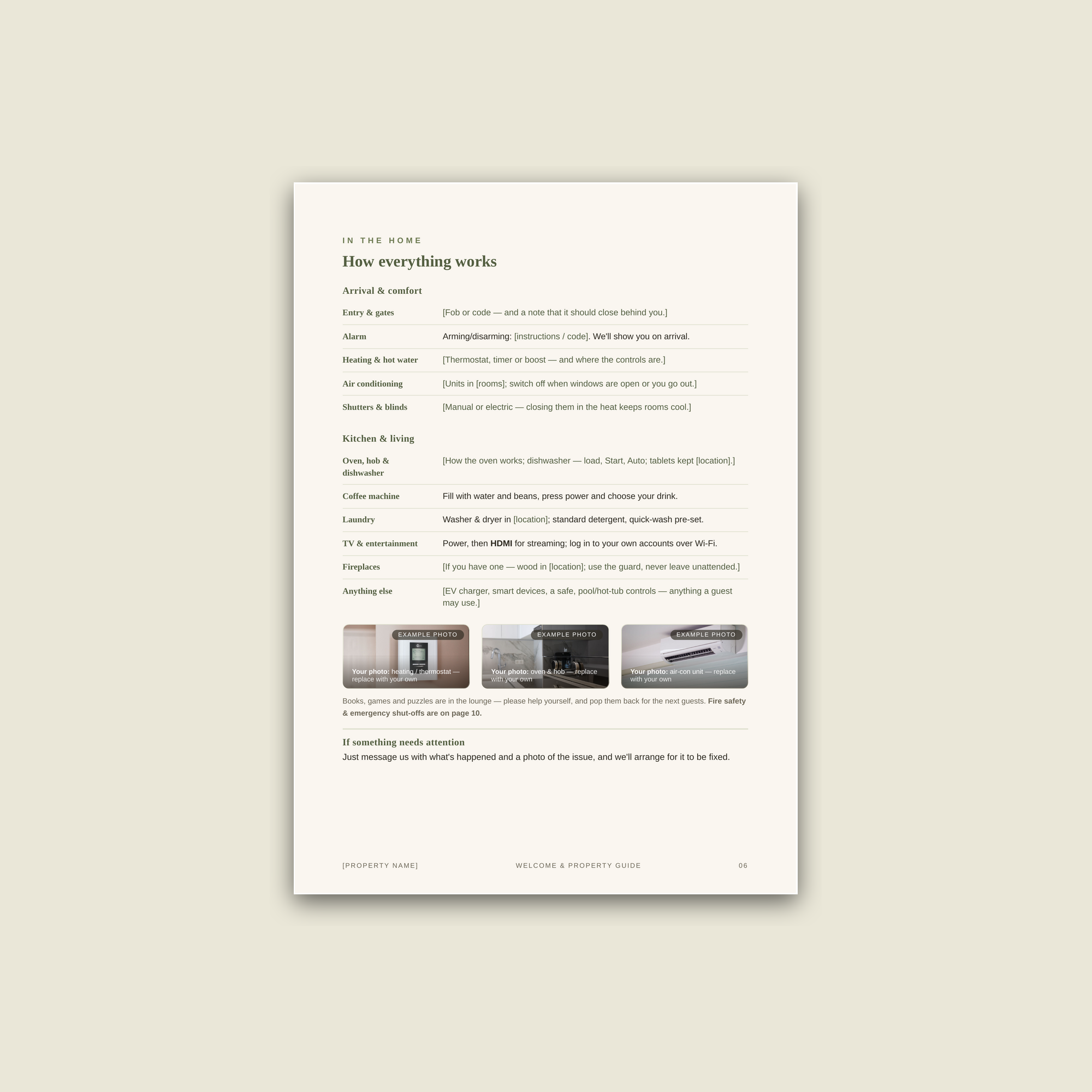 The Airbnb Welcome Pack